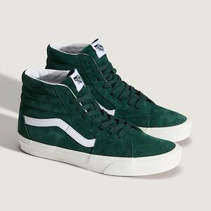 Vans Green High-Top Sneakers